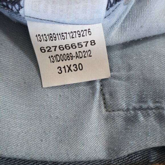 Abercrombie & Fitch Jeans Men 31 x 30 Blue Rustin Athletic Slim Cotton Stretch - Picture 10 of 16